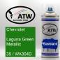 Preview: Chevrolet, Laguna Green Metallic, 35 / WA304D: 400ml Sprühdose, von ATW Autoteile West.